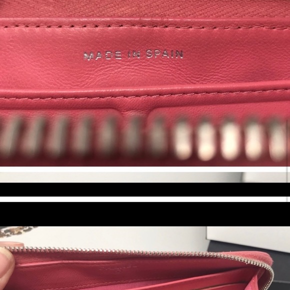 Chanel wallet  pink color.used but good condition.Made in Spain - Picture 5 of 5